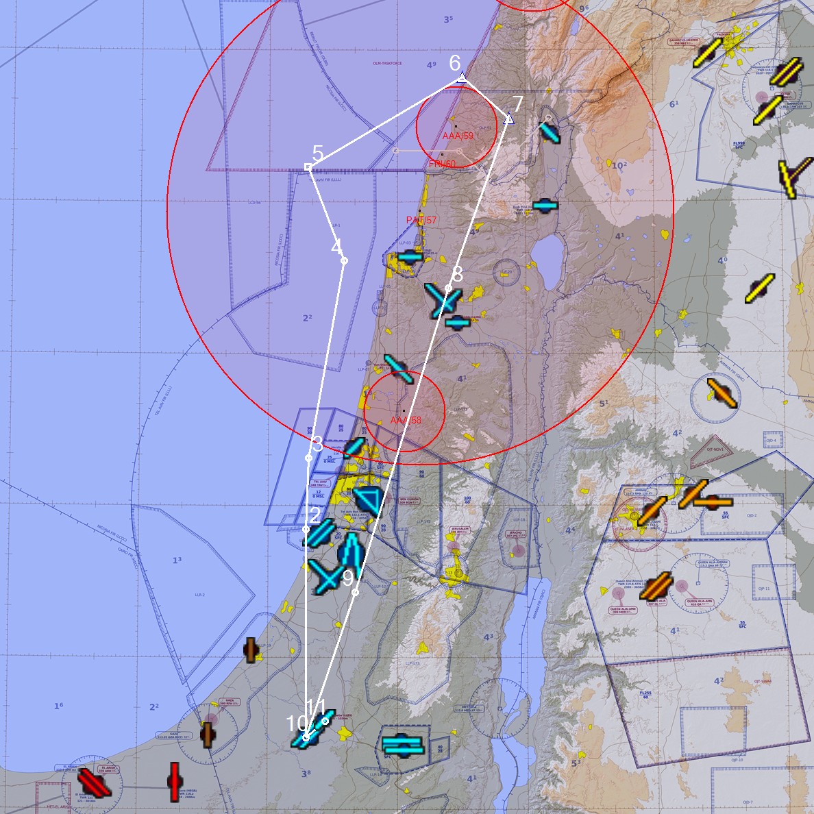 Flight Map